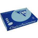 CLAIREFONTAINE Ramette de 500 feuilles papier couleur TROPHEE 80g A3 bleu alizé