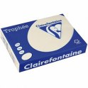 CLAIREFONTAINE Ramette de 500 feuilles papier couleur TROPHEE 80g A3 ivoire