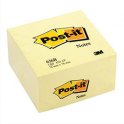 POST-IT Bloc cube 7,6 x 7,6 cm 450 feuilles jaune canari