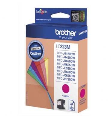 BROTHER Cartouche jet d'encre magenta LC223M