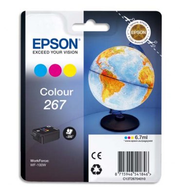 EPSON Multipack cartouches jet d'encre 3 couleurs T2670