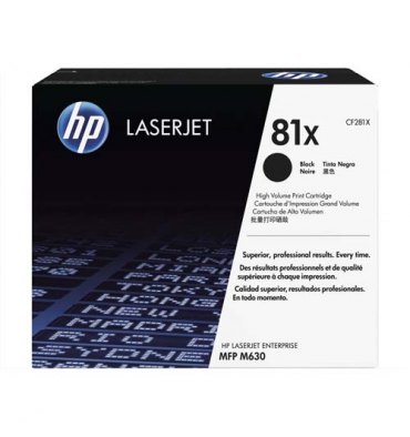 HP Cartouche toner laser noir 81X - CF281X