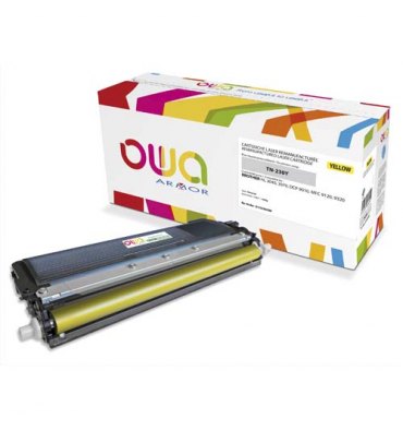 OWA BY ARMOR Cartouche toner laser jaune compatible Brother TN-230Y
