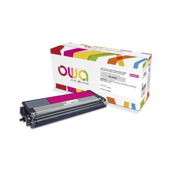 OWA BY ARMOR Cartouche toner laser magenta compatibilité Brother TN-325M