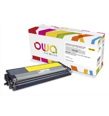 OWA BY ARMOR Cartouche toner laser jaune compatibilité Brother TN-320Y