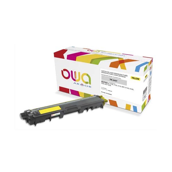 OWA BY ARMOR Cartouche toner laser jaune compatibilité Brother TN-245Y