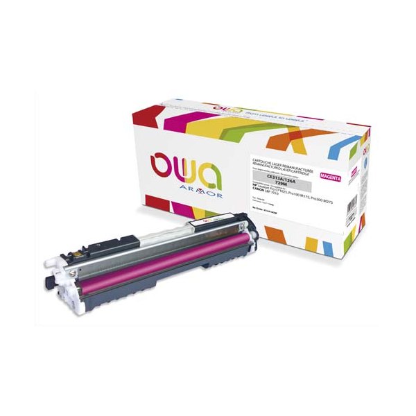 OWA BY ARMOR Cartouche toner laser magenta compatible HP CE313A / CANON 729M