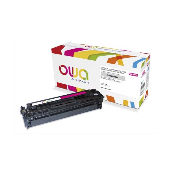OWA BY ARMOR Cartouche toner laser magenta compatible HP CE323A
