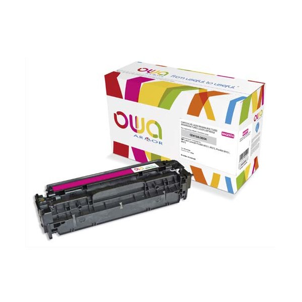 OWA BY ARMOR Cartouche toner laser magenta compatible HP CE413A