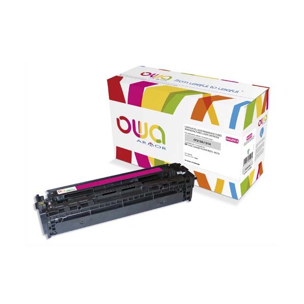 OWA BY ARMOR Cartouche toner laser magenta compatible HP CF213A / CANON 731M