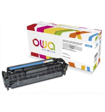 OWA BY ARMOR Cartouche toner laser cyan compatible HP CF381A / 312A