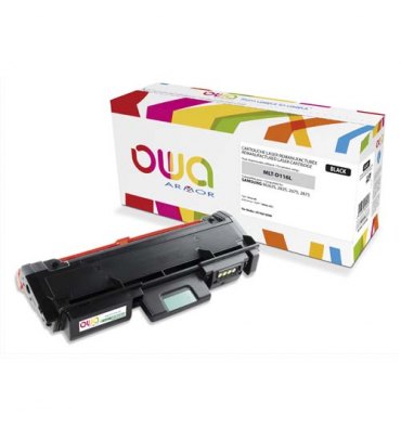 OWA BY AMOR Cartouche toner laser noir compatible Samsung MLT-D116L