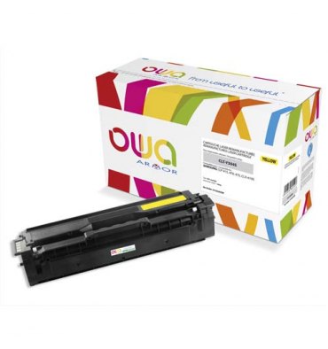 OWA BY AMOR Cartouche toner laser jaune compatible Samsung CLT-Y504S