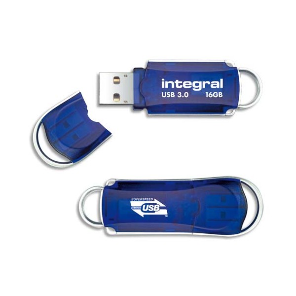 INTEGRAL Clé USB Courrier 16Go USB 3.0 INFD16GBCOU3.0  +redevance
