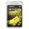 INTEGRAL Clé USB 3.0 Neon 32Go Jaune INFD32GoNEONYL3.0+ redevance