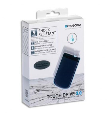 FREECOM Disque dur 2,5" USB 3.0 ToughDrive 1To 56057 + redevance
