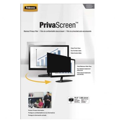 FELLOWES Filtre de confidentialité PrivaScreen 19'' (16/9) pour ordinateurs