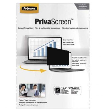 FELLOWES Filtre de confidentialité PrivaScreen 15,6'' (16/9) pour ordinateurs