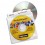 FELLOWES Paquet de 100 enveloppes plastiques CD/DVD 9831201
