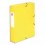 5 ETOILES Boîte de classement à élastique en carte lustrée 7/10e, 600g. Dos 60 mm. Coloris jaune
