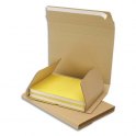 EMBALLAGE Etui postal en carton brun, fermeture adhésive Standard - 240 x 180 mm 
