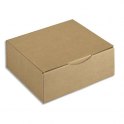 EMBALLAGE Boîte postale en carton simple cannelure havane - Dimensions : 30 x 10 x 24 cm