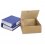 EMBALLAGE Boîte postale en carton brun simple cannelure - Dimensions : 33 x 8 x 25 cm 