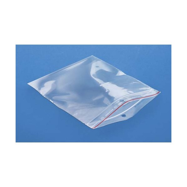 EMBALLAGE Boîte de 1000 Sachets plastique à fermeture zip transparent 60 microns - 18 cm ouverture 15 cm