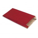 EMBALLAGE Paquet de 250 sachets kraft rouge - 16 x 25 x 8 cm 
