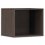 GAUTIER Cube Xenon, intégrable pour bibliothèques - L42 x H34 x P34 cm chêne royal
