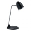 MAUL Lampe Starlet LED livrée avec ampoule bras métal chromé, hauteur 29 cm coloris noir
