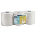 TORK Lot de 6 Bobines de Papier toilette Maxi Jumbo Advanced 2 plis longueur 380 m x diamètre 26 cm blanc uni