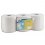 TORK Lot de 6 Bobines de Papier toilette Maxi Jumbo Advanced 2 plis longueur 380 m x diamètre 26 cm blanc uni