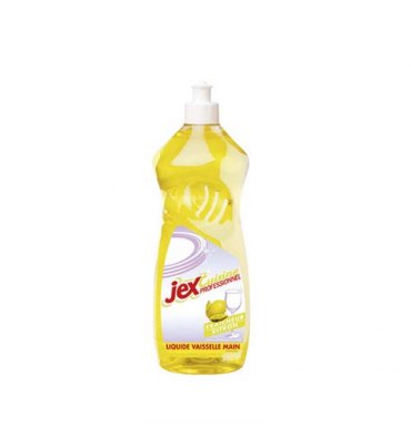 JEX PROFESSIONNEL Flacon d'1 Litre de Liquide vaisselle doux pour les mains parfum citron vert
