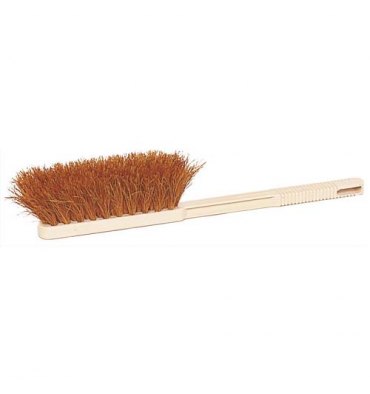 Balayette Coco Synthétique Manche Long Bois