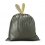 SACS POUBELLES Boîte de 200 sacs-poubelles noirs 100 litres avec liens coulissants 35 microns
