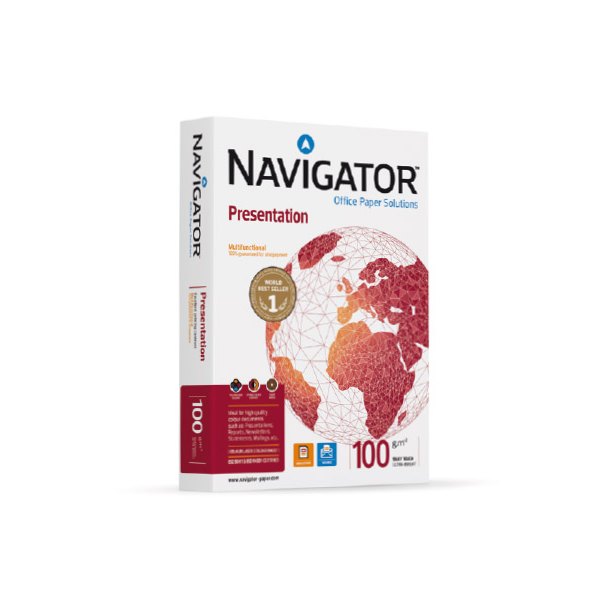 NAVIGATOR Ramette de 500 feuilles papier blanc Navigator Presentation A3 100g