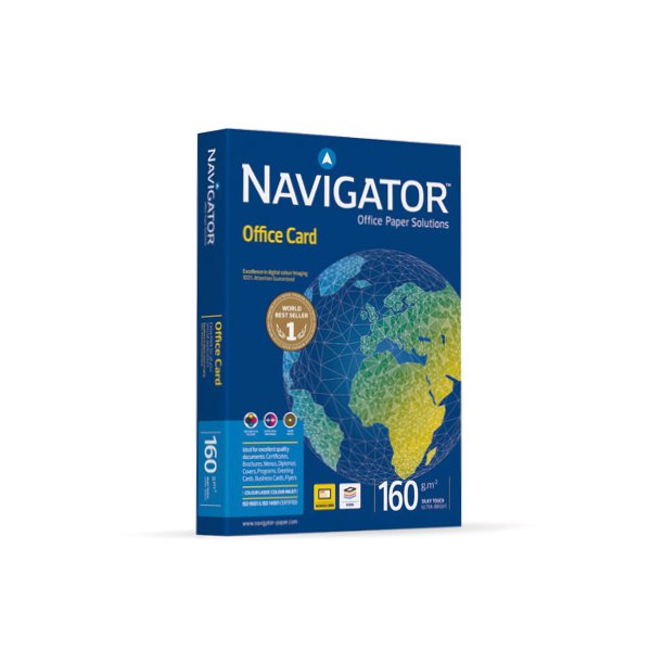 NAVIGATOR Ramette de 250 feuilles papier blanc Navigator Office Card A3 160g