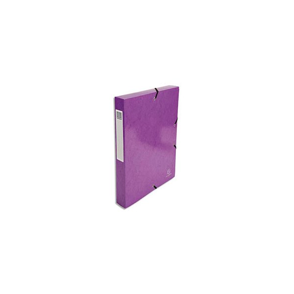 EXACOMPTA Boîte de classement IDERAMA A4 dos de 40 mm, coloris violet
