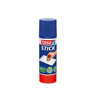 TESA Bâton de colle Easy Stick Ecologo forme ronde et recyclé de 40 g