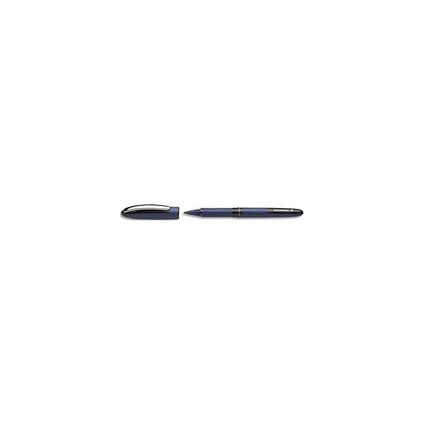 SCHNEIDER Roller à encre noire avec pointe Ultra Smooth 0,6 mm avec grip ergonomique caoutchouté