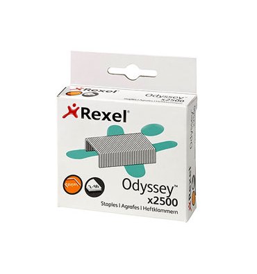 REXEL Boîte de 2500 agrafes Odyssey, capacité 60 feuilles