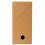 EXACOMPTA Boîte de transfert, carton rigide recouvert de papier toilé, dos 12 cm, 25 x 33 cm, havane