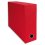 EXACOMPTA Boîte de transfert, carton rigide recouvert de papier toilé, dos 9 cm, 25 x 33 cm, rouge