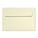 CLAIREFONTAINE Paquet de 20 enveloppes 120g POLLEN 11,4 x 16,2 cm (C6). Coloris ivoire