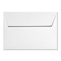 CLAIREFONTAINE Paquet de 20 enveloppes 120g POLLEN 11,4 x 16,2 cm (C6). Coloris blanc
