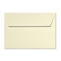 CLAIREFONTAINE Paquet de 20 enveloppes 120g POLLEN 9 x 14 cm. Coloris ivoire