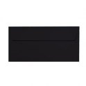 CLAIREFONTAINE Paquet de 20 enveloppes 120g POLLEN 11 x 22 cm (DL). Coloris noir