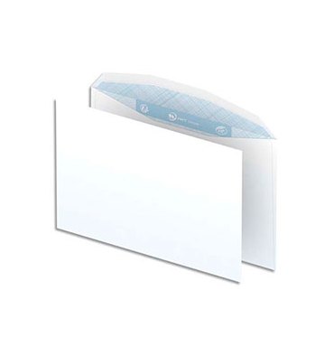 NEUTRE Boîte de 500 enveloppes blanches gommées 80g mise sous pli automatique C5 162 x 229 mm