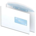 NEUTRE Boîte de 500 enveloppes blanches gommées 80g mise sous pli automatique C5 162 x 229 mm fenêtre 45 x 100 mm